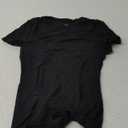 SUUKSESS Women Double Lined Fitted Basic Tee Crew Neck Short Sleeve Y2K Crop Top (XL, Jet Black)