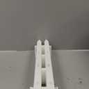 Interlocking Christmas Tree Fence Panels Set PVC Lightweight for Xmas Tree Decoration Traditional Sturdy Decorative Border, 24 Pieces