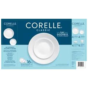 Corelle® Winter Frost White Dinnerware Set