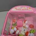 Skirfy Claws Machines for Kids,Unicorns Toys for Age 6+,Kids Games Mini Vending Machines with Squishys Toy Candy Dispenser,Claws Game Machine,Birthday for Girls Age 8-12 (Pink)