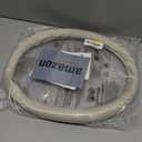 Steering Wheel Cover Universal Standard Size 14.5-15 inch, Breathable Microfiber Leather, Anti-Slip, Soft Grip, Fits Most Cars SUVs Trucks, Light Gray