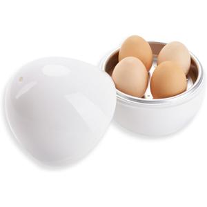 Egg Boiler, Egg Cooker Easy 4 Eggs Microwave Boiler Rapid Egg Cooking Appliances