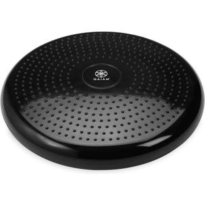 Gaiam Balance Disc Wobble Cushion Stability Core Trainer for Home or Office Desk Chair & Kids Alternative Classroom Sensory Wiggle Seat