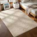 Ophanie 7x9 Area Rugs, Upgrade Non-Slip Fluffy Soft Rugs for Living Room, Large Shag Ivory Fuzzy Plush Rug, Shaggy Big Carpets for Bedroom, Kids Boys Girls Dorm Nursery Home Decor Aesthetic
