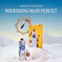 LOccitane Nourishing ManiPedi Gift Set, Shea Butter Skincare Trio, Self Care Daily Repair Essentials, Hand & Foot Cream and Cuticle Oil