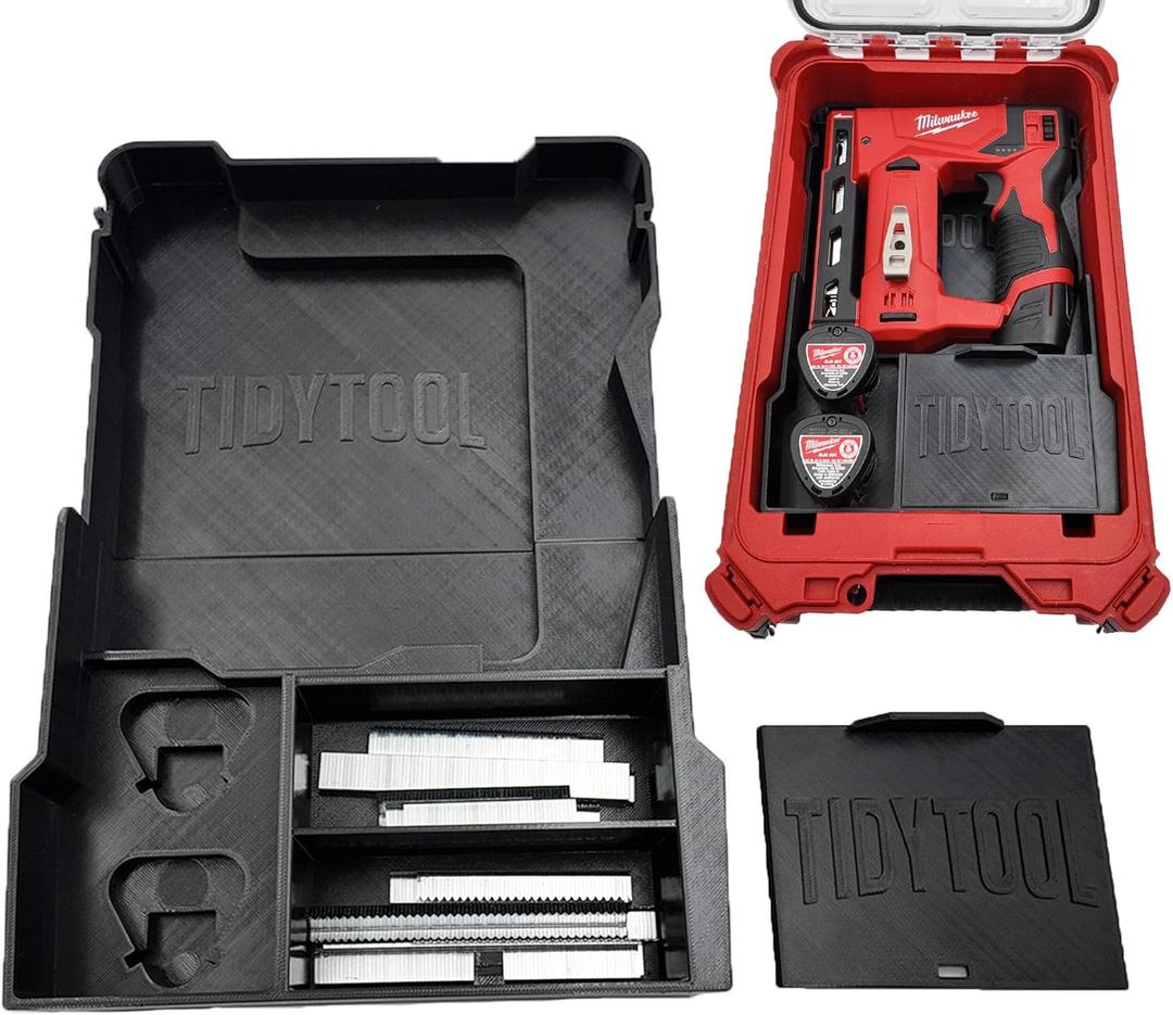 Insert for Milwaukee M12 Stapler Liner and Packout Compact Organizer