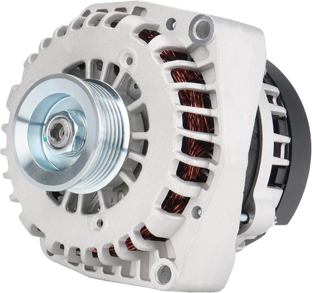 New Alternator for 2007-2014 Cadillac Escalade ESV EXT, for Chevrolet Avalanche, Tahoe, Silverado/Suburban 1500 2500 3500 HD, for GMC Yukon XL 1500 2500, Sierra 1500 2500 3500 HD, 4.3 5.3 6.0 6.2 6.6L
