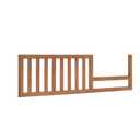 Evolur Stilnovo Mid Century Convertible Crib Toddler Guard Rail I Full Assembly I Lasting Quality, Sugar Cane
