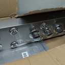 HSYLYPA LED 5-in-1 Shower Panel Tower System,Brushed Grey