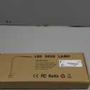 LIGHT LED Desk Lamp 28-in Adjustable Black Touch Swing-arm Desk Lamp with Metal Shade, Black