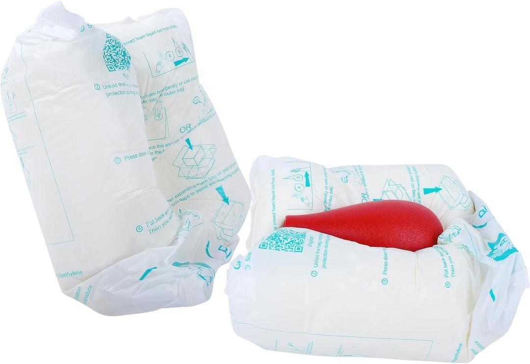 10Pcs 14" x 16" Expanding Foam Packaging for PC & Irregular-Shaped Items, Self-Adapting Protective Foam for Shipping Electronics, Fragile & Valuable Items