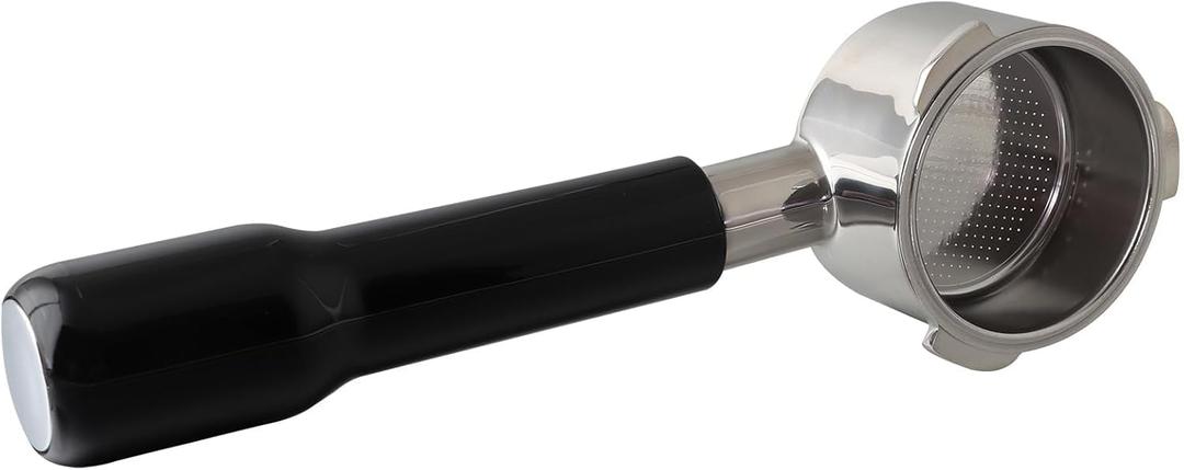 51mm Bottomless Portafilter Compatible with CASABREWS CM5418, 3700Essential, Mr. Coffee Espresso and Cappuccino Machine, Wirsh, Gevi Espresso | 51mm portafilter 3 ears with Prongs Thickness 4mm