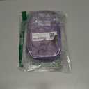 FYY Electronic Organizer, Travel Cable Organizer Bag Pouch Electronic Accessories Carry Case Portable Waterproof Double Layers Storage Bag for Cable, Cord, Charger, Phone, Large Size, Dark Purple