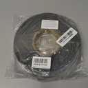 Slatwall Inserts, Slatwall Inserts Black Vinyl, Does Not Include Adhesive Embedded Decorative Wall Plate Gaps to Beautify The Gap Between The Wall, 1 Volume 130 FT