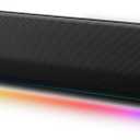 Creative Sound Blaster GS3 Compact RGB Gaming Soundbar, Superwide, Black