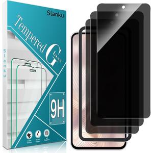 Slanku [3 Pack for Samsung Galaxy Galaxy A36 5G / Galaxy A56 5G Privacy Screen Protector with Installation Frame, [Anti Spy], [Tempered Glass], Full Coverage, Case Friendly