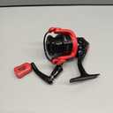 Abu Garcia Max Pro Spinning Reel, Size 5, Right/ Left Handle Position, Felt Front Drag for Smooth Operation, Saltwater or Freshwater Fishing Reel, Graphite Frame Grey