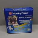 HONEY CARE All-Absorb A26 Male Dog Wrap, 50 Count, Small