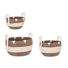 Set Of Baskets For Home 30x9, 37x10, 43x11