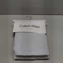 Calvin Klein - Fabric Shower Curtain, Luxury Cotton Blend Bathroom Decor with 12 Button Holes (Waffle Solid Blue, 70" x 72")