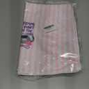 Funny Dog Kitchen Towels Decorative, Dog Lover Mom Lady Owner Gifts, Trendy Cute Pet Pink Striped Dish Hand Tea Towels for Bathroom, 16x24 Inches Set of 2