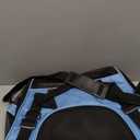 JMOON Soft-Sided Pet Carrier Bag - Airline Approved for Cats and Dogs - Foldable Comfort Travel Carrier (17.5"L x 7.0"W x 11.0"H, Blue)