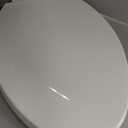 KOHLER K-4774-96 Brevia Elongated Toilet Seat with Quick-Release Hinges And Quick-Attach Hardware For Easy Clean, Biscuit