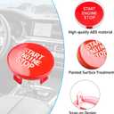 Jaronx Compatible with BMW Sports Red Start Stop Button 2018-2025, Engine Ignition Push Start Button Cover for BMW 1' F40/2' F44/3' G20 G21/4' G22 G23/8' G14 G15 G16/X5 G05/X6 G06/X7 G07/Z4 G29 Series