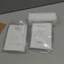 4x6 Picture Frame Set of 2, Silver Brushed Modern Simple Thin Aluminum Metal Photo Frame with HD Real Glass, Display for Tabletop and Wall Collage, 2 Pack