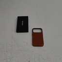 SHIELDON Genuine Leather Case for iPhone 17 Pro 6.3" 2025, [Camera Button Updated], Compatible with Magsafe, Magnetic Wireless Charging, Anti-Scratch, Shockproof Protective Cover - Retro Brown