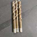 Narwhal 1/2 Inch Cobalt Drill Bits (3 Pack - Industrial Grade M35 Cobalt) 6" Length & 135 Degree Split Point for Drilling Into Metal, Hardened & Stainless Steel, Cast Iron, & More!
