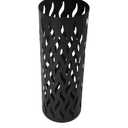 US Umbrella Stand Metal Umbrella Holder Hollowed Umbrella Rack Freestanding Umbrella Stand Rack Practical Umbrella Organizer Indoor Umbrella Storage Rack for Home Entryway(black-1-circular)