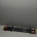 Port Orford Cedar Nightfall Arrows; 5/16-INCH DIAMETER/30 Length, 35-40 Pound Spine Weight, W/ 3-INCH Length Shield Cut; ONE Dozen