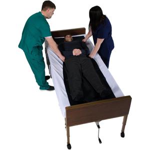 Patient Aid 78" x 28" Reusable Slide Sheets for Moving Patients, Comfortable & Strong Transfer Sheet for The Elderly, Bariatric,& Bedridden, Position, Transfer, & Turn Patients as Heavy as 500 lbs