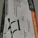 Pull Up Bar for Doorway, Upgrade Chin up Bar for Doorway Without Screws, Portable Strength Training Door Frame Pull-up Bars, Door Workout Bar with Foam Grips for Home (Silver)