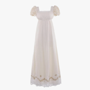 Regency Dresses for Women Luxurious Lace Empire Waist Dress, Mediu