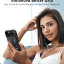FNTCASE for iPhone 15 Protective Phone-Case: for iPhone 14/13 Military Grade Dropproof Phone Cover with Kickstand & Slide | Heavy Duty Rugged Phonecase Bumper Textured (Black)