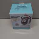 Joyfuture Automatic Bubble Machine, Black Bubbles Blower for Kids, Toddlers - 360 Rotation, 75 Adjustment, with LED Light - Gifts for Boys, Girls, Outdoor, Birthday, Party