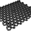 Vodaland Permeable HexPave System - Grass & Gravel Pavers - 100% Recycled PPE Plastic, Handles 27,000 lbs, 1" Depth, 65 s.f / 22 Units