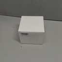 Black Small Porcelain Pet Urn with Wooden Paw Lid  Ceramic Cremation Urn for Doggo, Kitty or Fur Baby Ashes 2.9''x2.9'' Sealing Well, Elegant Decorative Memorial Display Urn