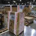 CAP 150 LB Rubber Coated Hex Dumbbell Hand Weight Set with Vertical Storage Rack - Chrome Handle | Black Rack