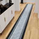 Ottomanson 3x4 Washable Entryway Rug – Non-Slip Small Area Rug