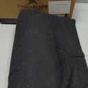 ProsourceFit Acupressure Mat and Pillow Set for Back/Neck Pain Relief and Muscle Relaxation (Large, Black/Black)