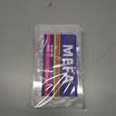 3 x MEFA 15 Sizes Short Coffin Nail Tips - 300 Pcs Half Matte Full Cover Press on Nails, Pre-shape Gel Nail Tips for Nail Extension Home DIY Salon Manicure