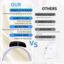 7 Color with LED Face for Facial Problems of SPA Facial Body Skin Care Beauty Salon Device-White (L)