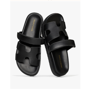 Project Cloud 100% Genuine Leather Sandals for Women Footwear - Stylish Womens Sandals with Plush & Soft Insole - Non-Slip and Water-Resistant Beach Sandals Slides for Women (Mayvy)