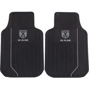 Plasticolor 001599R25 RAM Elite Front Floor Mats - Gray Logo