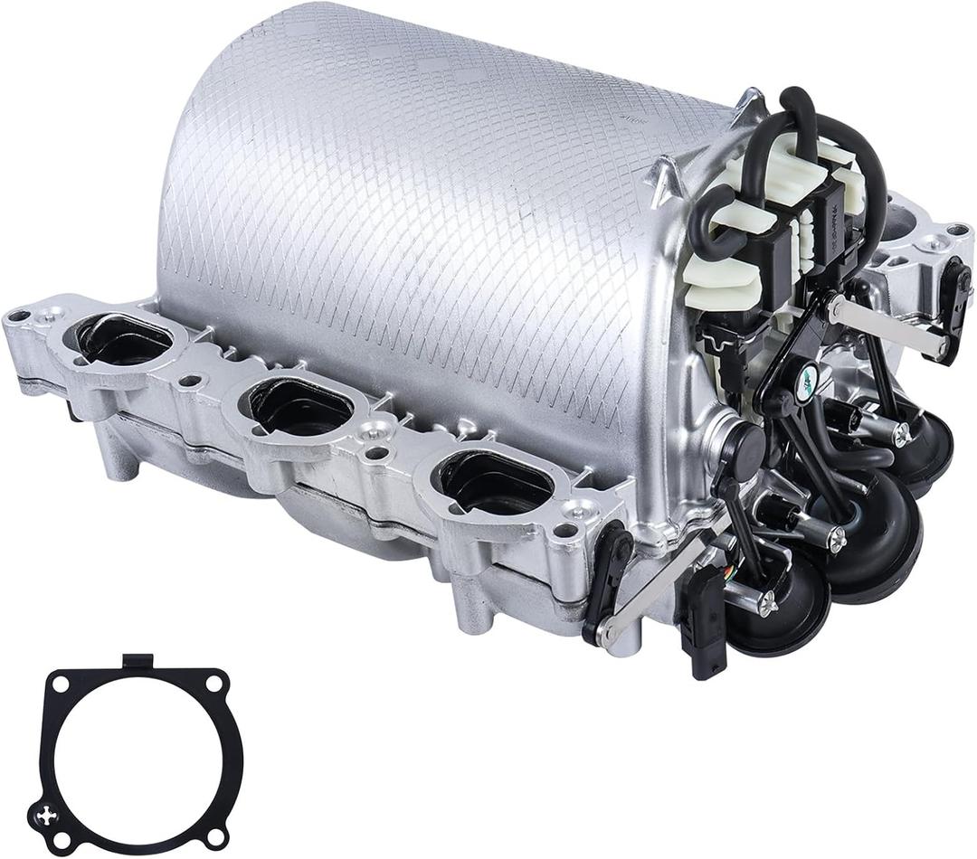 MOSTPLUS 2721402401 2721402201 Intake Manifold Compatible for Mercedes C230 E350 SLK280 S400 GLK350 ML350
