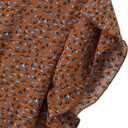 IFFEI Mommy and Me Matching Dresses Womens Summer Boho Floral Dress Ruffle Beach Mini Dress with Belt (S)