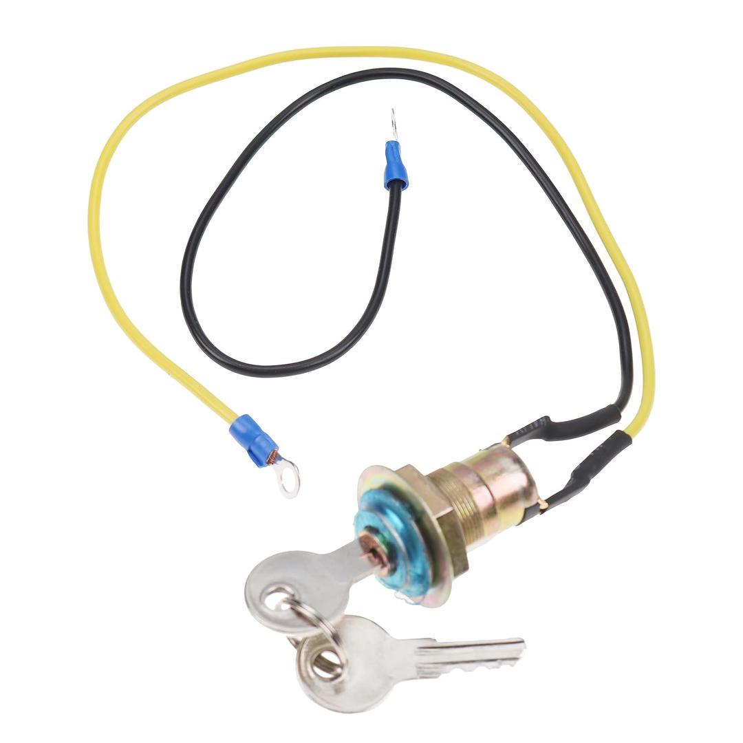 JEENDA Ignition Key Switch 8N3679C 764929M91 70225310 Compatible with Ford 2N 8N 9N 501 600 601 700 701 800 801 900 1939-1964 John Deere Tractor 40 50 60 70 330 420 6030 7020 2 Keys 2 Wires